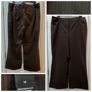 Lane Bryant Wide Leg Dress Slacks- Size 18